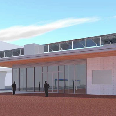 館外ショップ棟